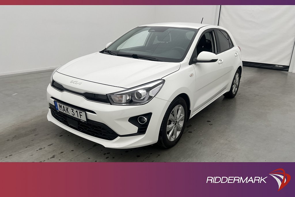 Kia Rio 1.0 T-GDI 100hk Advance Kamera Rattvärme Farthållare