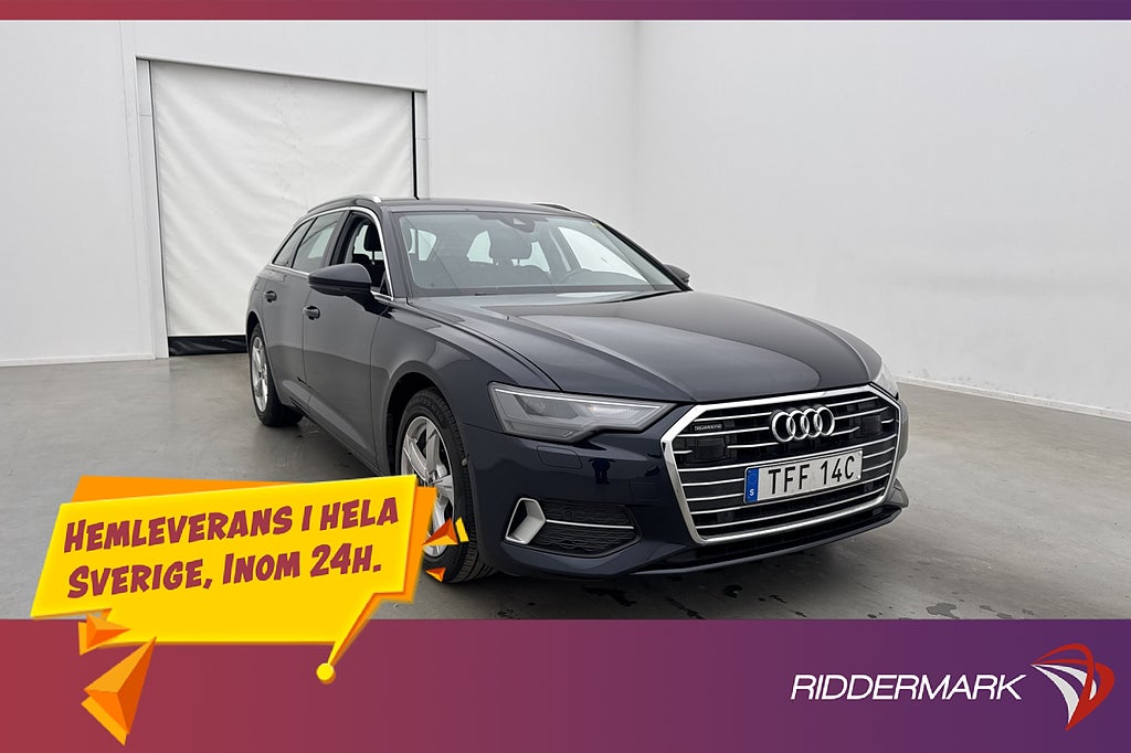 Audi A6 40 TDI 204hk Quattro Värmare Cockpit Drag MOMS