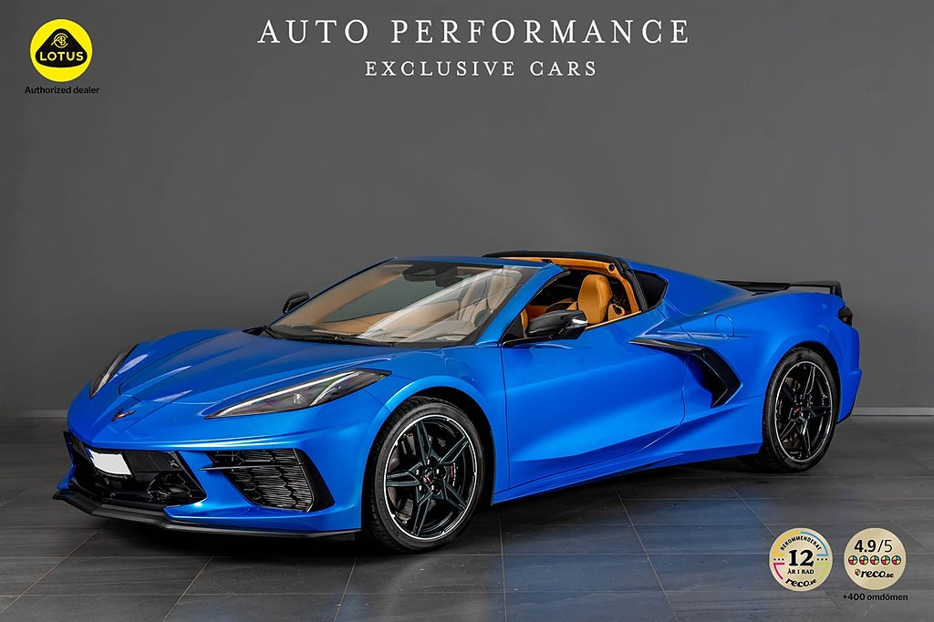 Chevrolet Corvette Stingray Targa V8 482hk 3LT Z51 / Hemleverans /