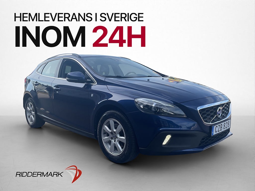 Volvo V40 Cross Country D2 Ocean Race Värmare Sensorer Skinn