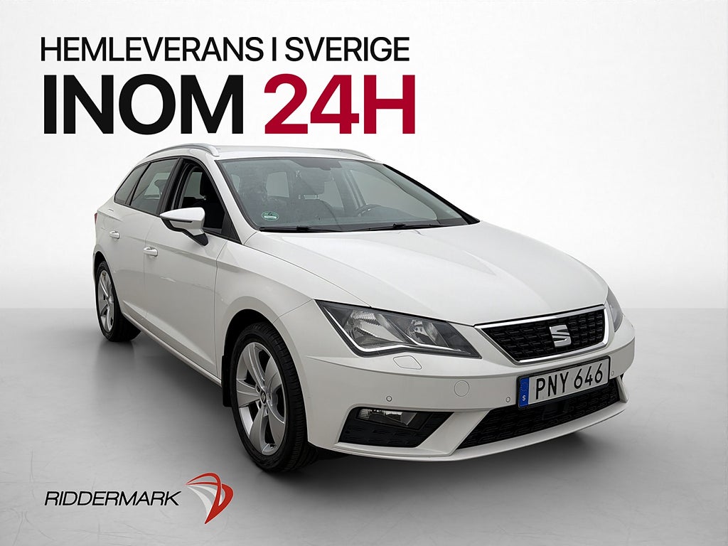 Seat Leon 1.2 TSI ST Style Sensorer 0.49l/mil Låg skatt