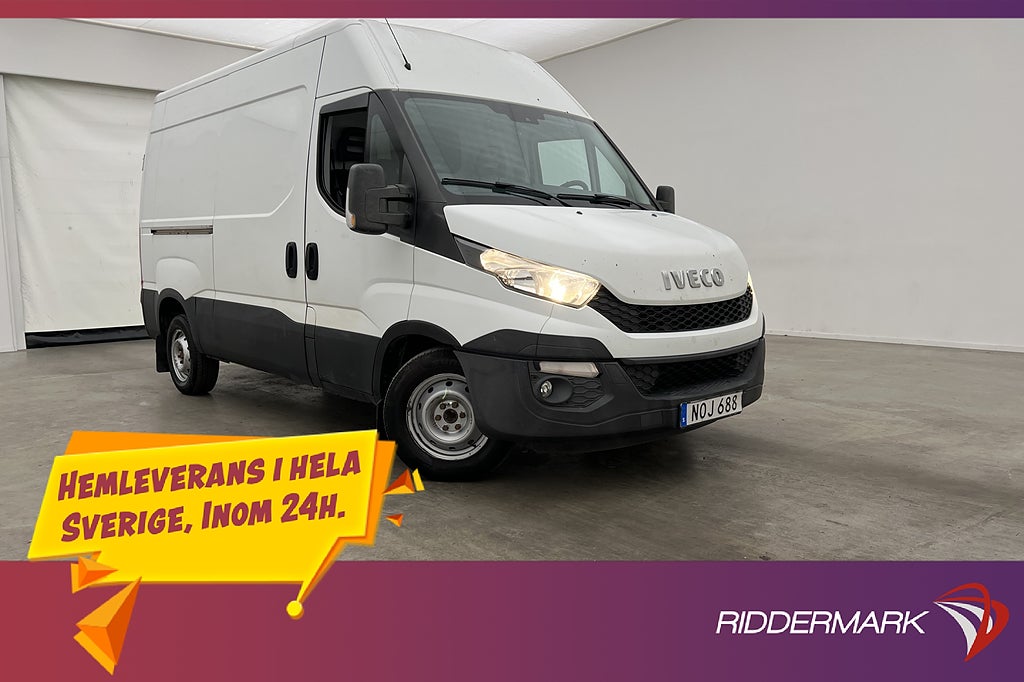 Iveco Daily 35 L2H2 2.3JTD Ny-Kamrem Värmare 3-Sit Dragkrok
