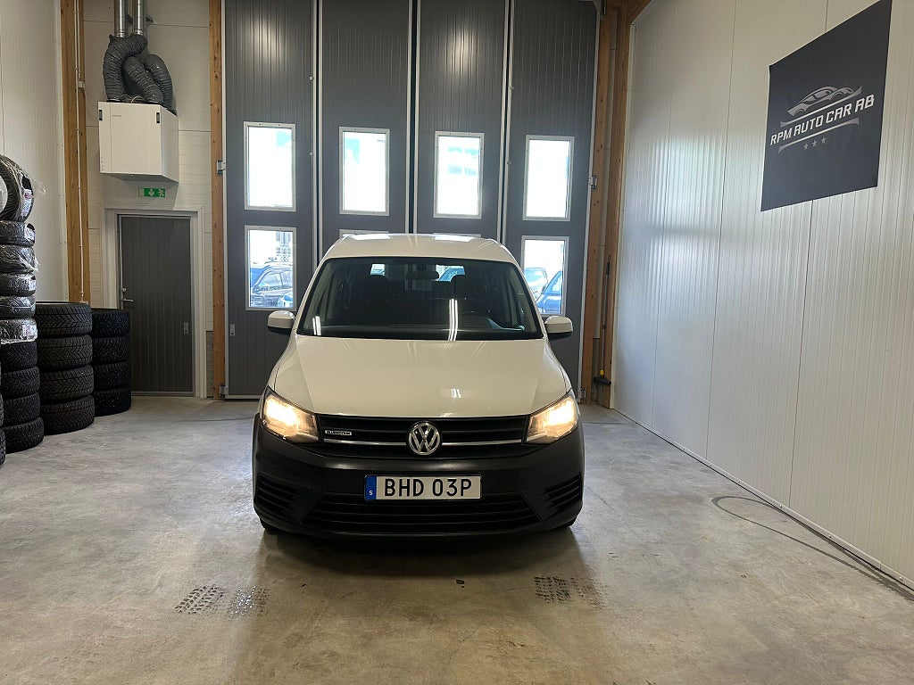 Volkswagen Caddy Combi 1.4 TGI BlueMotion Euro 6 M-VÄRMARE  7-SITS MOMS 
