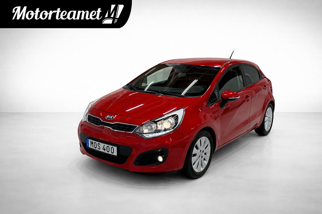 Kia Rio 1.4 CVVT GLS Rattvärme Xenon M&K-värm Nyservad