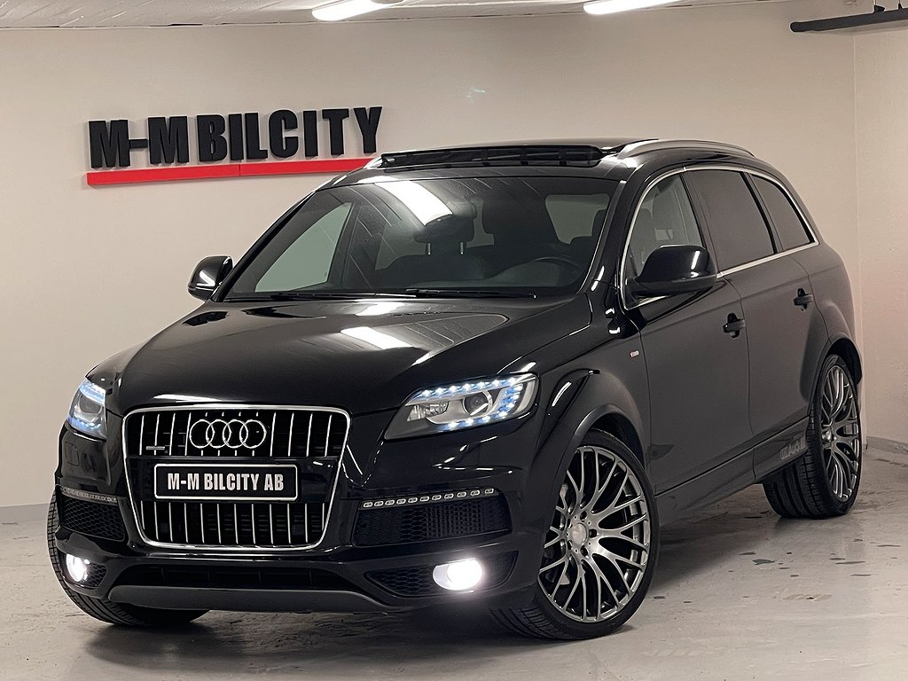 Audi Q7 4.2 TDI| V8|Quattro|TipTronic|S Line|7-Sits|Nybess