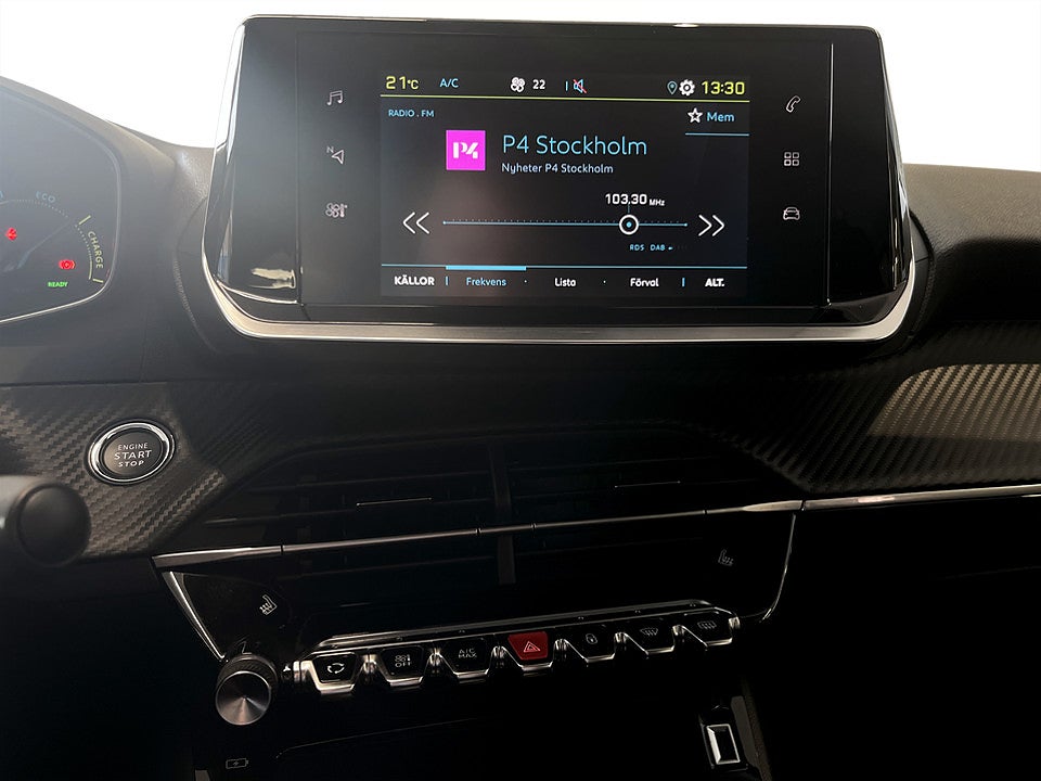 Bild på Peugeot E-208 Active Pack 50kWh 136hk Aut CARPLAY BACKSENSORER