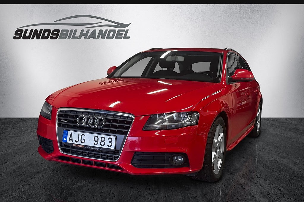 Audi A4 Avant 2.0 TDI 170hk  Quattro Drag