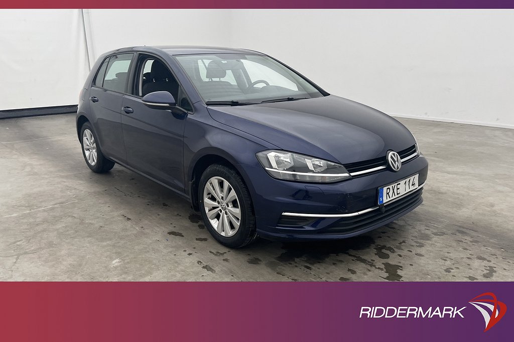 Volkswagen Golf 1.0 TSI 110hk Värmare CarPlay Låg Skatt