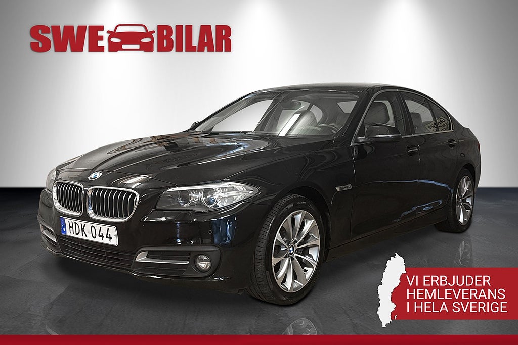 BMW 520d xDrive Sedan Steptronic B-Kam Drag AUTO Navi Elstol