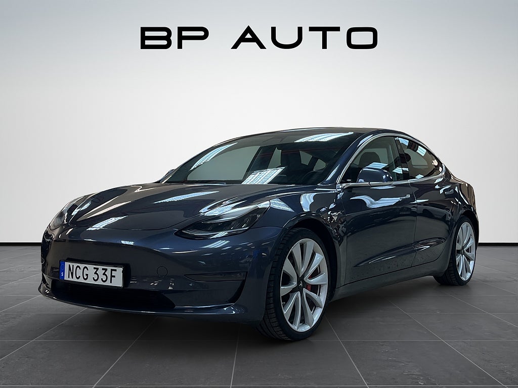 Tesla Model 3 Performance AWD Panorama GPS Kamera AP 513hk