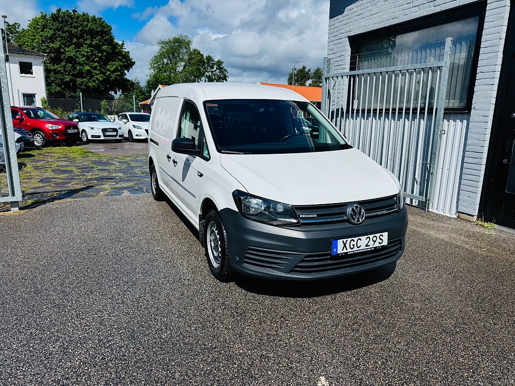 Volkswagen Caddy Maxi 1.4 TGI 110HK SKÅP / DRAG / VÄRMARE / CARPLAY
