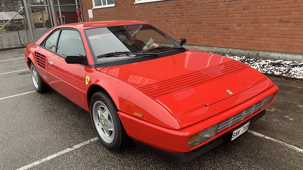 Ferrarin kom till Sverige 2001. Sedan dess har den haft två brukare. Foto: Bilweb Auctions. 
