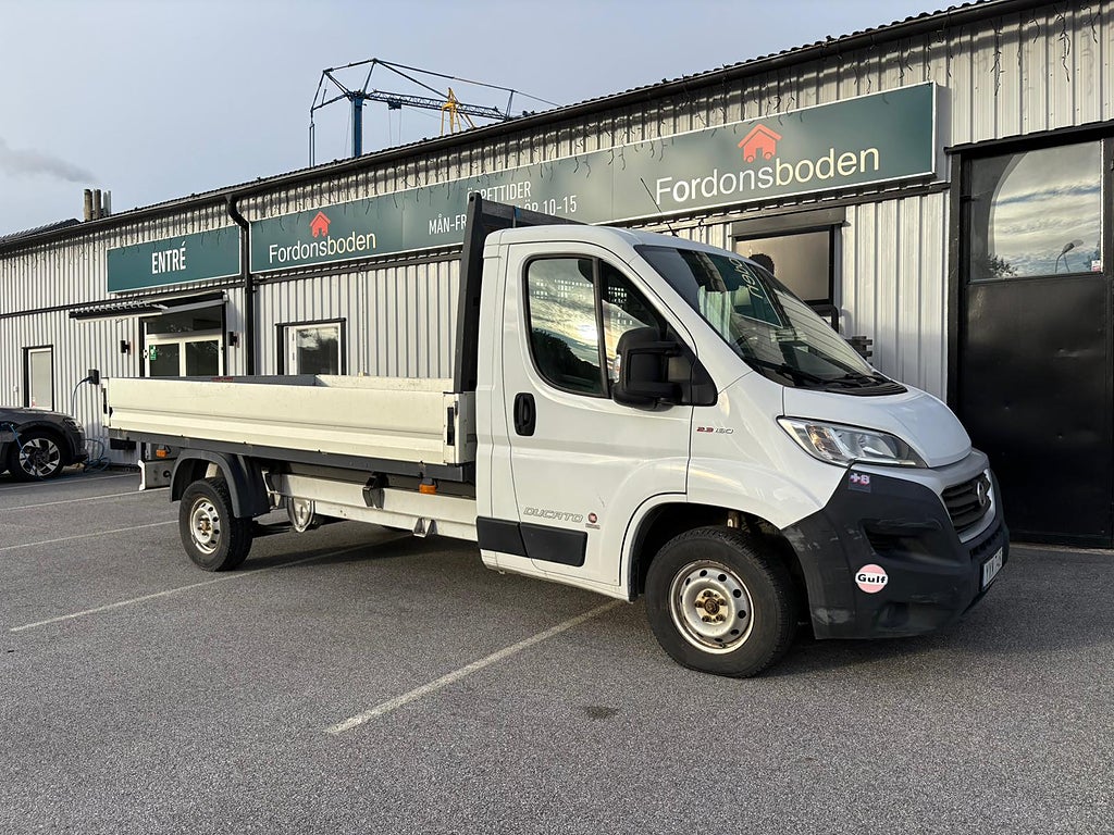 Fiat  Ducato Chassi Cab 35 2.3 Multijet Flak Lastvikt 1100kg
