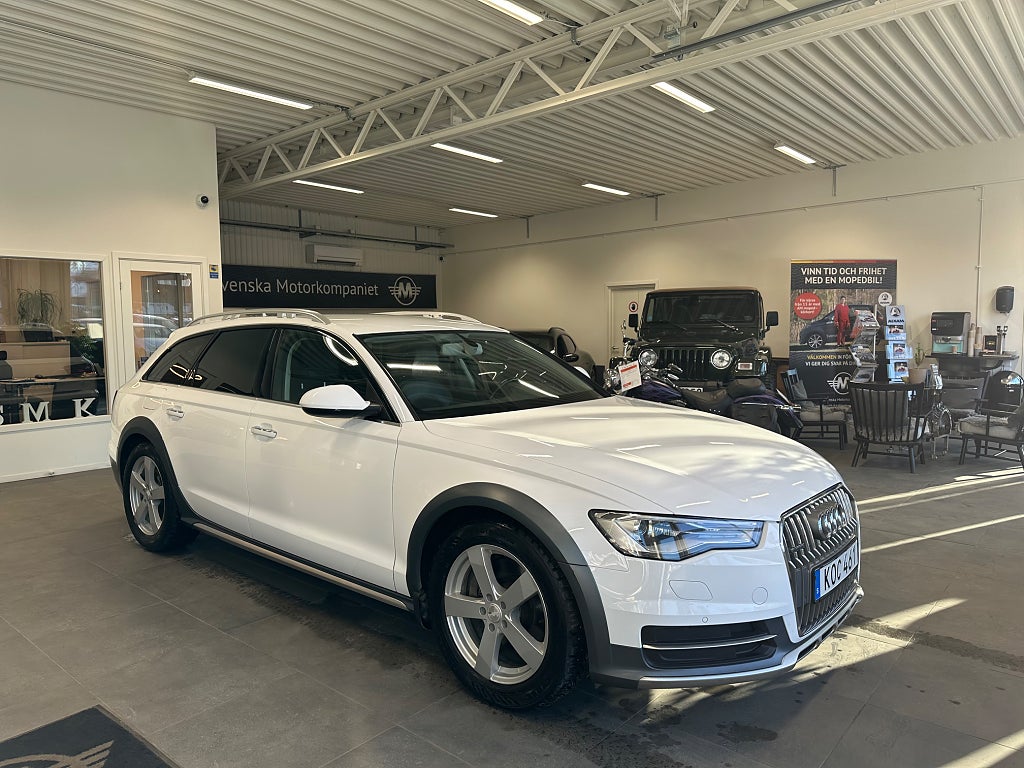 Audi A6 allroad quattro 3.0 TDI V6 Navigation P-sensorer Drag 
