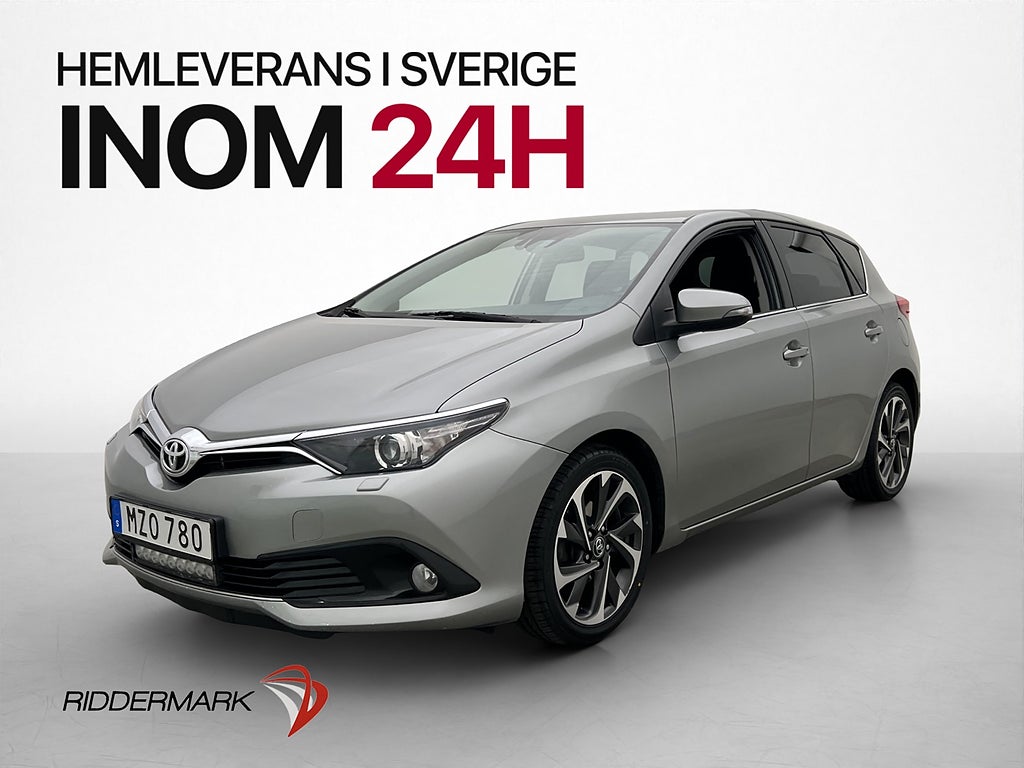 Toyota Auris Active Plus Kamera 0.51l/mil LaneAssist Välsköt