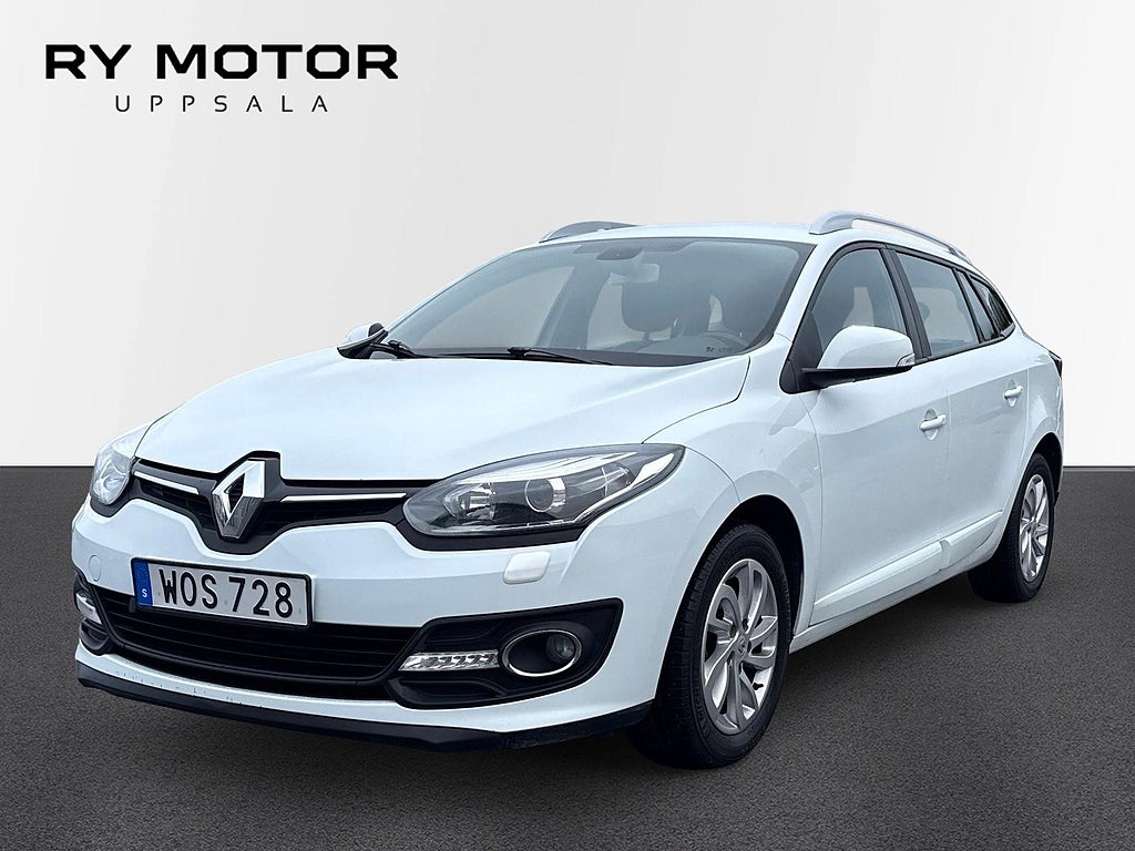 Renault Megane Grandtour 1.2 TCe 115hk | Drag | Värmare | Nyservad