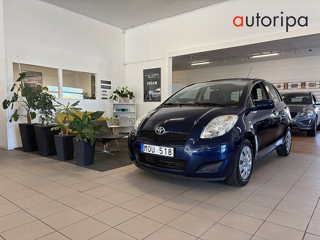 Toyota Yaris 5-dörrar 1.33 Dual VVT-i Manuell, 101hk