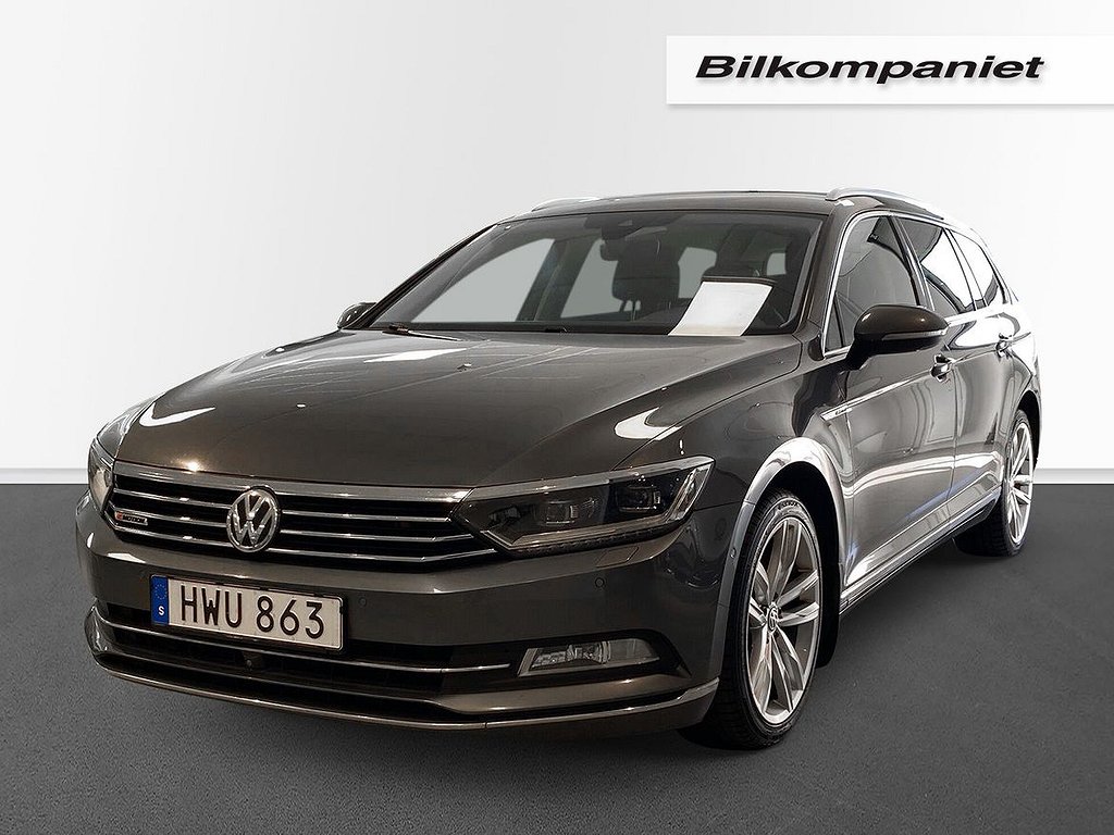 Volkswagen Passat Sportscombi 2.0 TDI DPF SCR BMT 4Motion DSG Sekventiell, 240hk, 2016