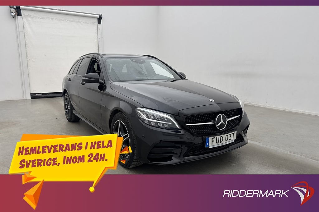 Mercedes-Benz C 300 T de AMG Night Cockpit Värmare Kamera