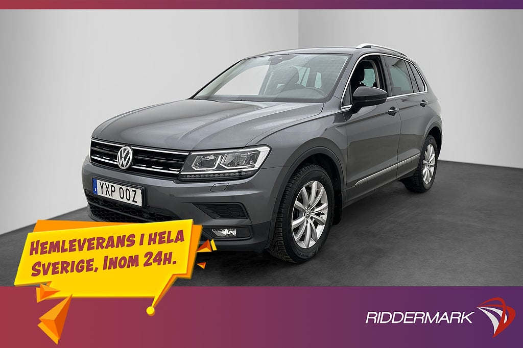 Volkswagen Tiguan TSI 4M 190hk Pano P-Värmare Navi CarPlay