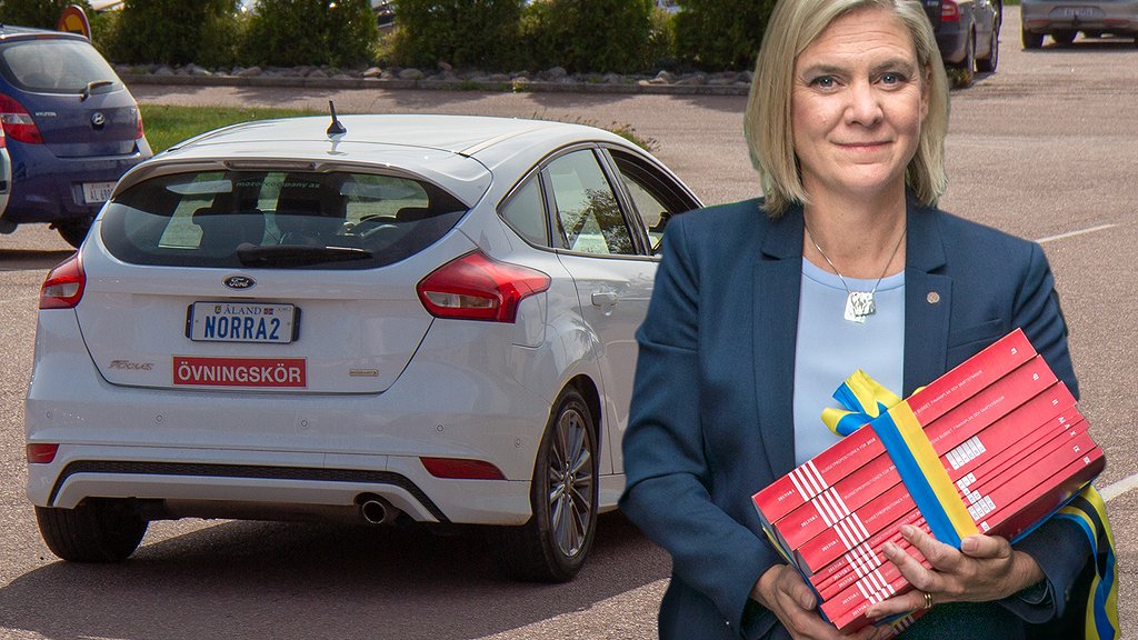 Finansminister Magdalena Andersson (S) vill ge fler ungdomar möjlighet att söka lån till att ta körkort.