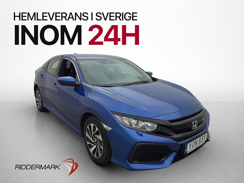 Honda Civic 1.0 Comfort M&K-Värmare Adaptiv-Fart En-Brukare