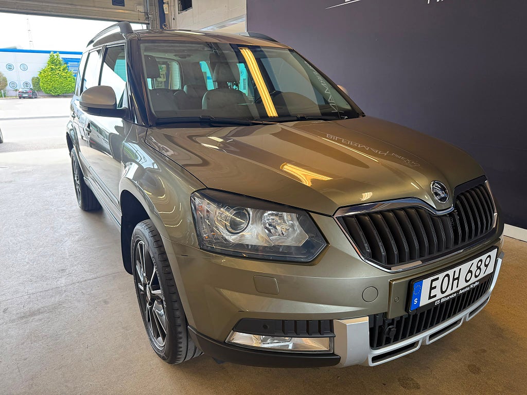 Skoda Yeti Outdoor 2.0 TDI 170Hk Automat 4x4 Drivers Edit. /Läder 