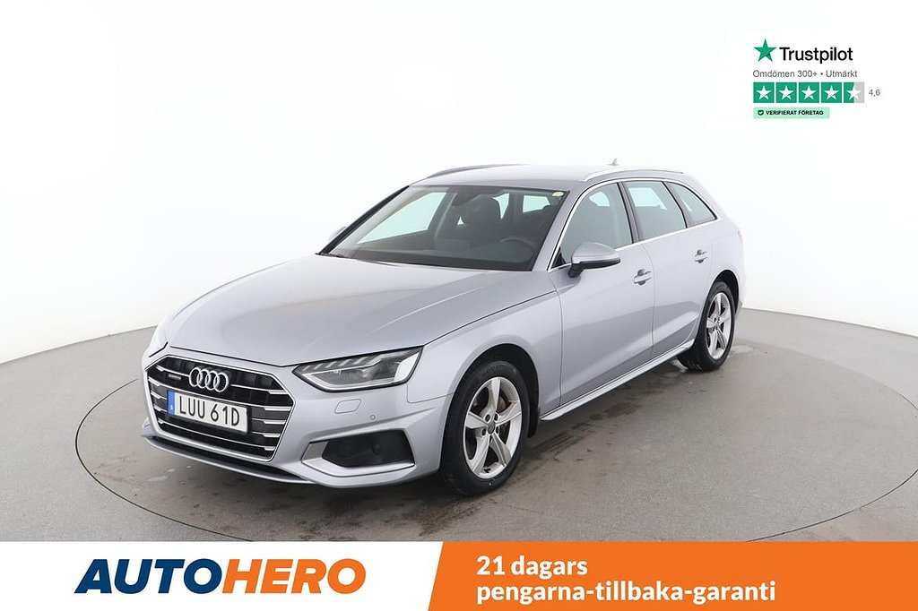 Audi A4 Avant 40 TDI quattro / 190 HK / Dragkrok, Motorvärme