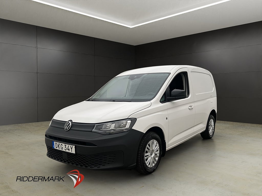 Volkswagen Caddy Cargo 2.0TDI Värm Drag Kamera CARPLAY Moms