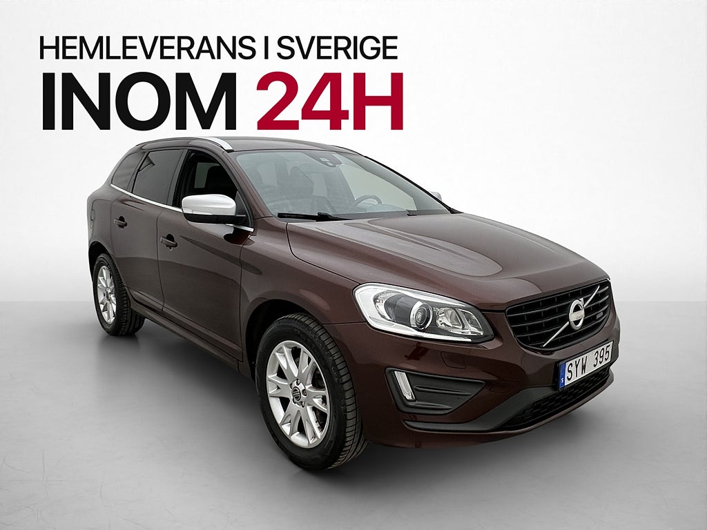 Volvo XC60 T6 AWD R-Design Värmare Skinn Elstol Navi Drag