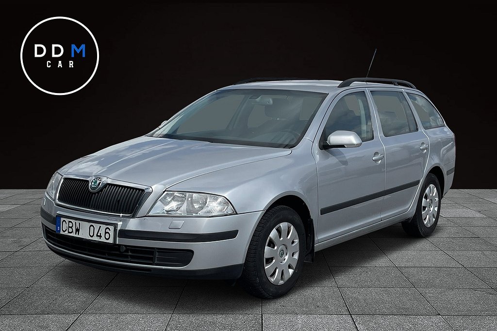 Skoda Octavia 1.6 MPI 102HK Multifuel PDC M-VÄRMARE NYBESIKTAT 