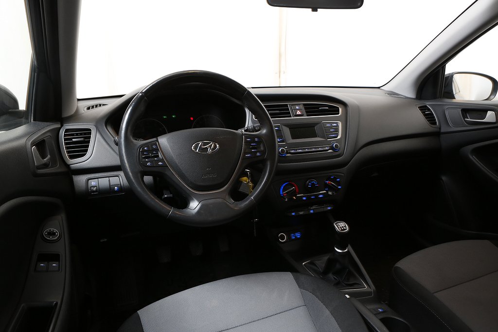 Hyundai i20 1,2 Comfort 5D Facelift Bluetooh Motorvärmare 2019