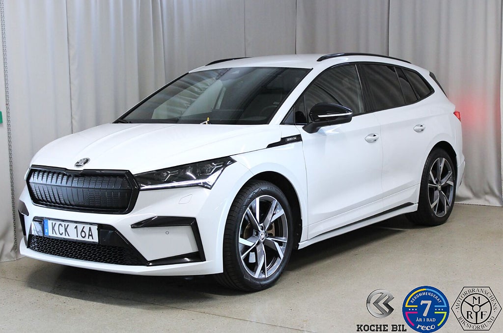 Skoda Enyaq iV 80 Sportline, Drag, S&V-hjul, SoH 96.2%