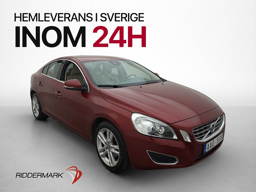 Volvo S60 2.0T Momentum Dragkrok Sensorer Skinn En-brukare