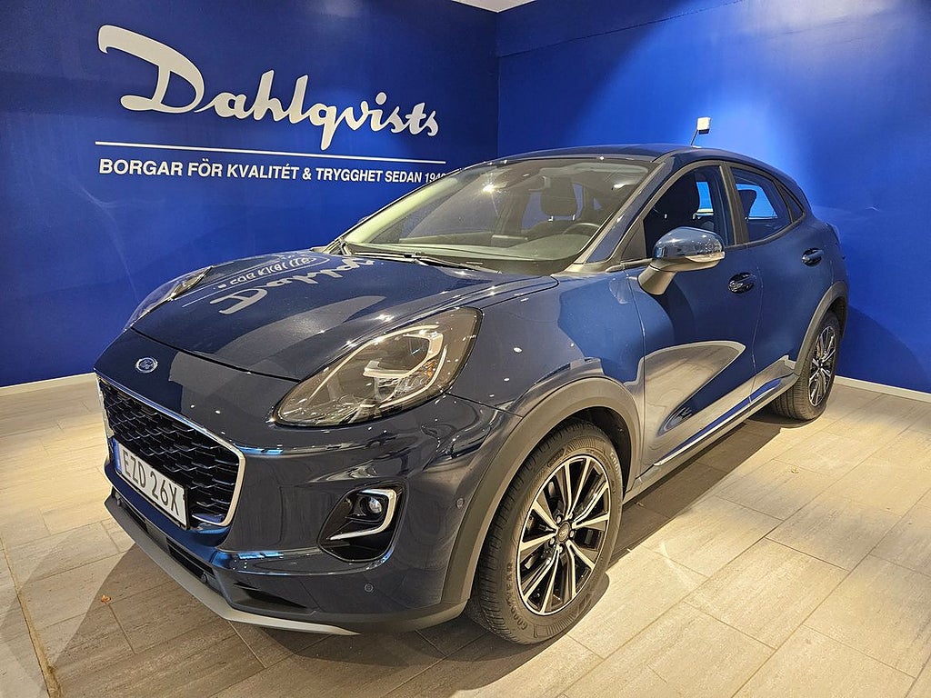 Ford Puma 1.0 EcoBoost 125hk DB Edt, V-hjul Backkamera Adaptiv farthåll...
