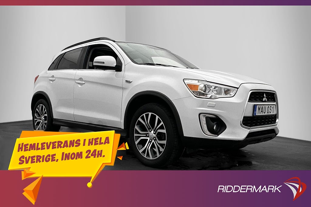 Mitsubishi ASX 4WD 150hk Business Pano Rockford Kamera Navi