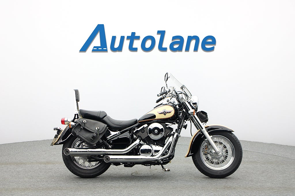 Kawasaki Vulcan 800 *Nyservad Sidoväskor Sissybar