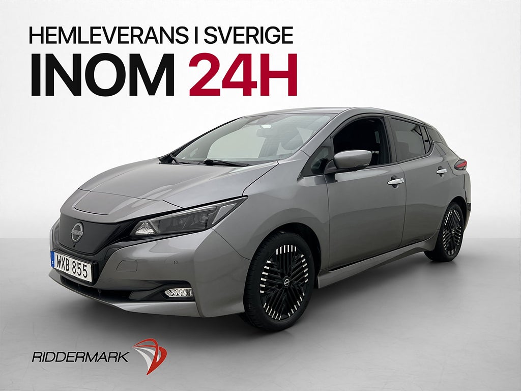 Nissan Leaf 150hk N-Connecta 360° Navi Värmepump MOMS