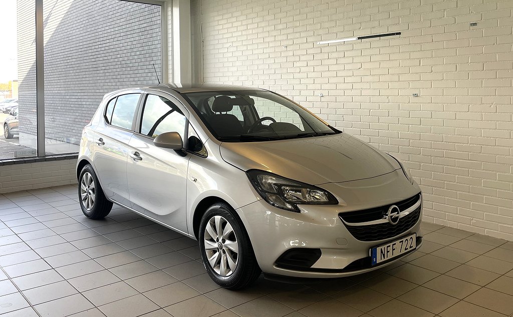 Opel Corsa 5-dörrar 1.4 90hk Aut M-värmare Årsskatt 382:-