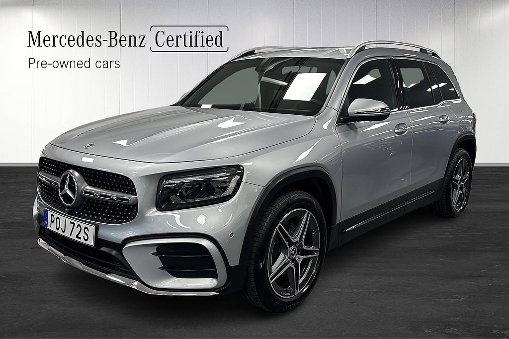 Mercedes-Benz GLB 200 AMG Advanced Plus 7 sits Drag Värmare Distronic