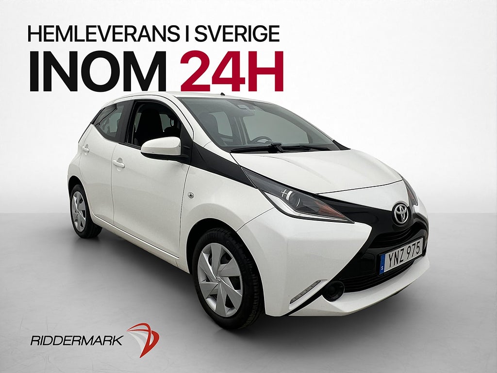Toyota Aygo 1.0 VVT-i 69hk X-PLAY Farthållare Lane-Assist