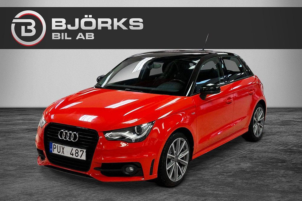 Audi A1 Sportback 1.2 TFSI Sport Edit S-Line M-Värmare 86hk 