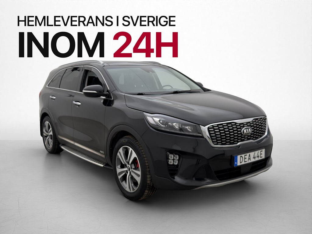 Kia Sorento 2.2 200hk AWD GT-Line 7Sits Pano H/K Kamera Drag