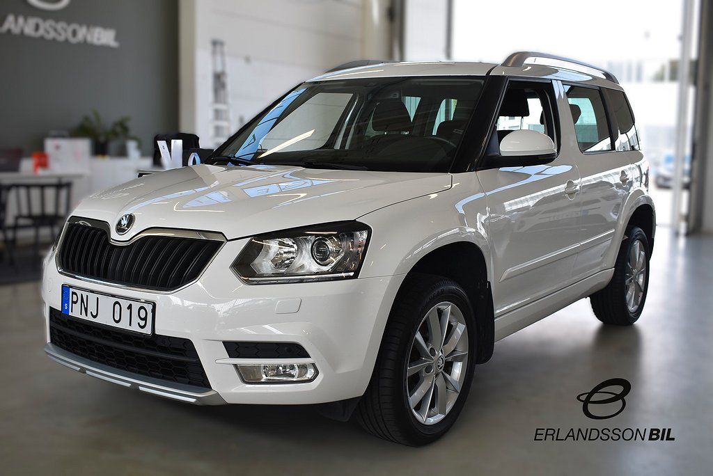 Skoda Yeti 1.4 TSI Euro 5 NYSERVAD P-SENSORER GPS 