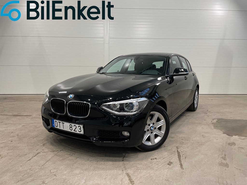 BMW 116 i 5-dörrars P-Sensorer Bluetooth 2014 136hk