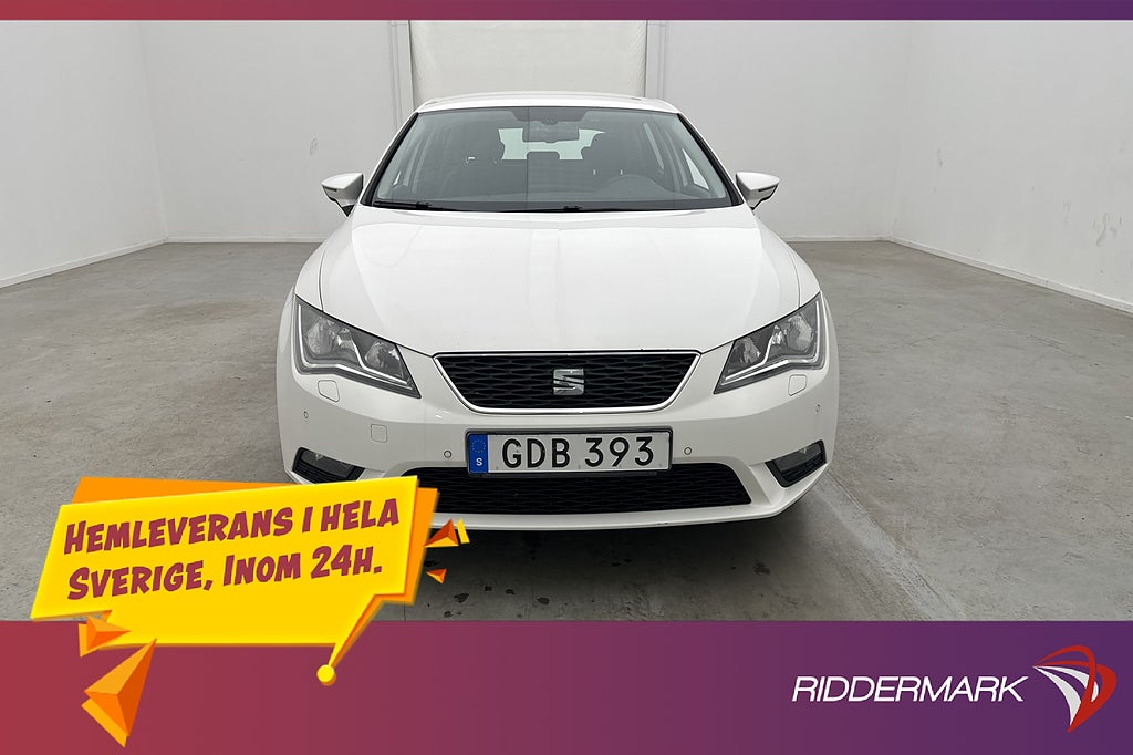 Seat Leon 1.2 TSI DSG 105hk Style P Sensorer 0,48L/mil