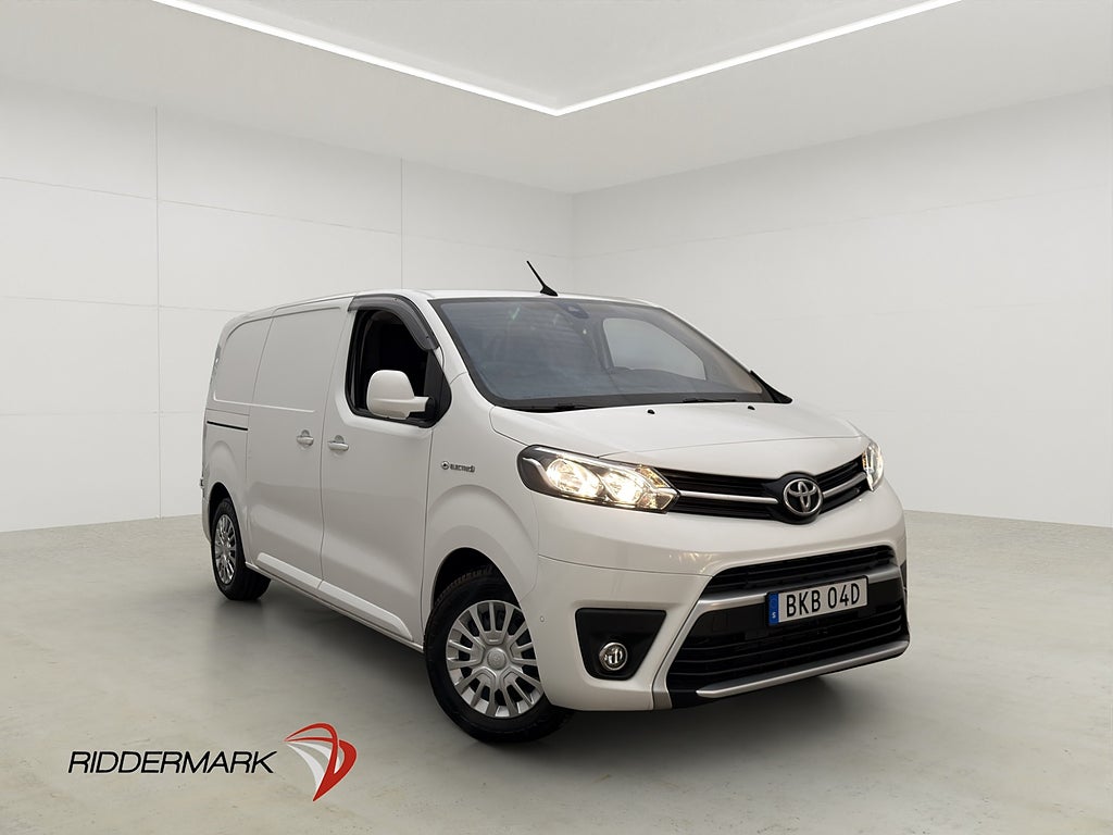 Toyota ProAce Electric 75 kWh Kamera 2xDörrar CARPLAY 53MIl