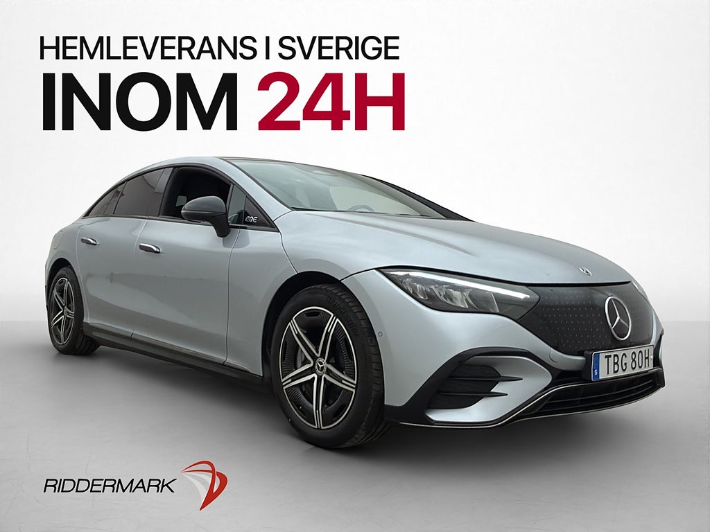 Mercedes-Benz EQE 350 AMG Burmester Värmare Kamera Skinn