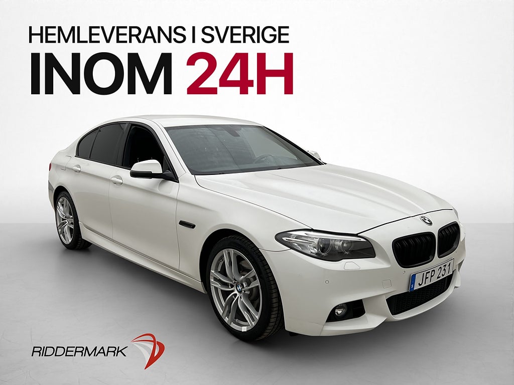 BMW 520d xDrive Sedan 190hk M Sport Kamera Farthållare