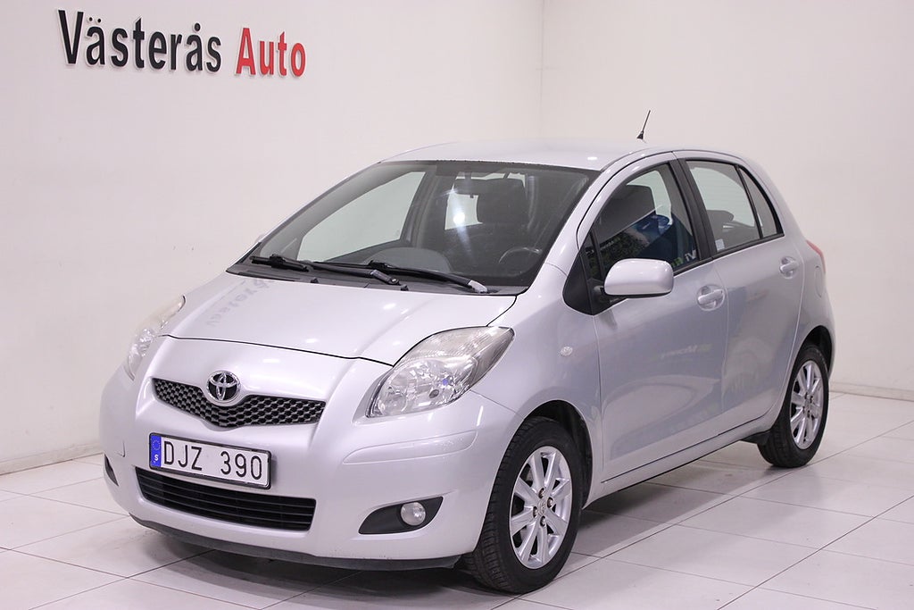 Toyota Yaris 5-dörrar 1.0 VVT-i Ny Besiktad 69HK Euro 4